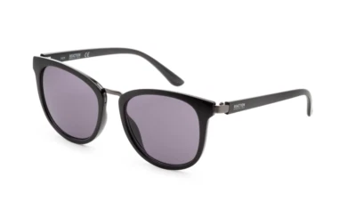 Мужские дизайнерские солнцезащитные очки Kenneth Cole Reaction черные/темно-серые тонированные - Изображение 1 из 3