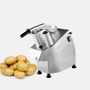 Commercial Electric Vegetable Cutter Potato Chips Slicer Fruit Cheese Cutter