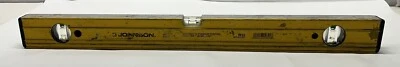 Johnson 9824 Aluminum Yellow 3-Vial  Standard Level 24 40-0130 - Image 1 of 4