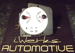 92-95 OEM JDM Honda Civic EG6 SIR TCS temperature / fuel gauge cluster MT HR-145 - Picture 1 of 8