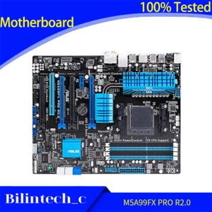 FOR ASUS M5A99FX PRO R2.0 Motherboard Supports 990FX AM3+ 8350 9370 FX9590 64GB - Picture 1 of 4