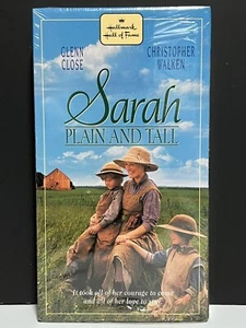 Sarah Plain and Tall Glen Close Christopher Walken Hallmark VHS New Sealed - Picture 1 of 5