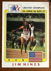 1983 USA Greatest Olympians JIM HINES #70 Sprinter - Picture 1 of 2