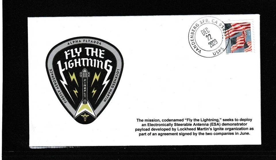 Fly The Lightning  Launch Cover - Only 6 Covers Made - Image 1 of 1