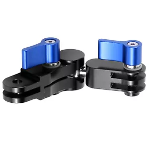 Aluminium Adapter Swivel Arm Mount Ball Joint Stand for GoPro Hero 8 7 6 5 4/ - Picture 1 of 6