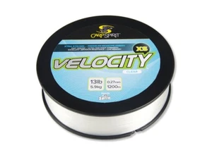 Carp Spirit Velocity XS Clear Carp Mono Line 1200m (sale) - Picture 1 of 1