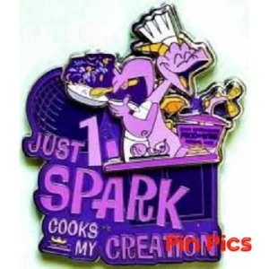 Disney Figment Chef Just 1 Spark Epcot Food & Wine Festival Limited Release pin - Picture 1 of 1