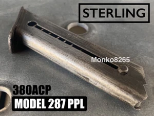 STERLING ARMS CORP. MAGAZINE 380ACP 8 Round Black Steel for Model 287 PPL - Picture 1 of 3