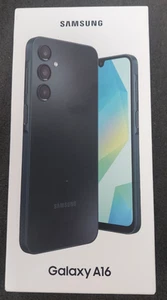 Samsung Galaxy A16 4G 6.7" Black 128GB + 4GB RAM Dual-SIM Unlocked SIM Free *NEW - Picture 1 of 18