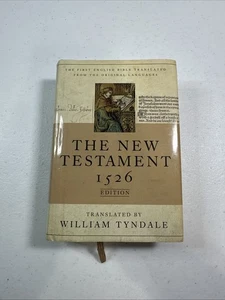 The Tyndale New Testament (Hardcover): 1526 Edition - Picture 1 of 6