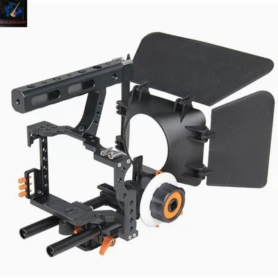 A7 DSLR Camera Cage Kit for Sony A7 Series Camera A7II A7III A7S A7R A7RII A7SII - Image 1 of 4