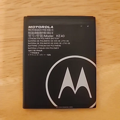 Bateria Motorola KE40 | Polímero Li-ion 2800mAh original do fabricante | Usado - Imagem 1 de 3