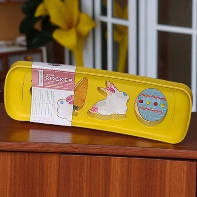 Cortador de galletas Williams Sonoma Spring Rocker 4 diseños nuevo con etiquetas Foto 1 de 4