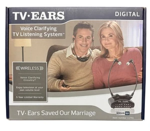 TV Ears 5.0 Digital Wireless Headset System Dual Digital New Open Box - Picture 1 of 5