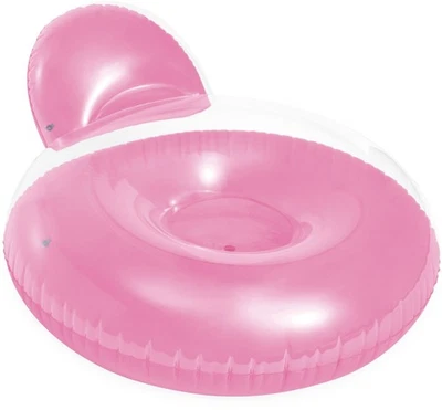 Siège de natation INTEX Pillow Back Lounge matelas gonflable piscine... - Photo 1/4