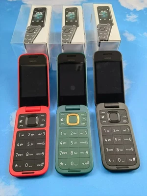 Nokia 2660 Flip 4G Dual-SIM 128MB+48MP Original Unlocked Flip Mobile Phone - Image 1 of 4