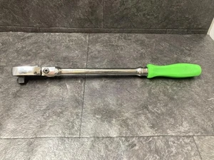 Snap-on FHLFD80A GREEN 3/8" Drv. Hard Grip Long Flex Head Ratchet [Used] - Bild 1 von 7