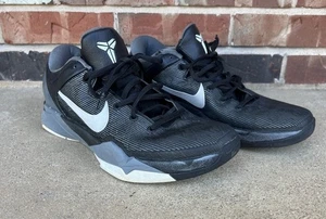 Herren Nike Zoom Kobe 7 VII Schwarz Wolf 488371-001 Größe 10 Schuhe - Bild 1 von 11