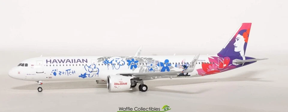 1:400 NG Models Hawaiian Airlines A321-200 N216HA 92268 13134 Airplane Model - Image 1 of 1