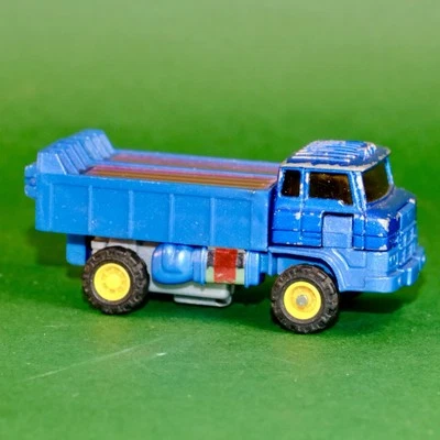 Vintage 1980's MC TOY Dyna-Bot Motorized Robot Blue Dump Truck - Image 1 of 4