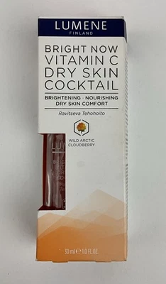 Lumene Finland Bright Now Vitamina C Piel Seca C Cóctel Wild Arctic Cloudberry Foto 1 de 4