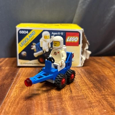 LEGO Space Set 6804 Surface Rover Space Incompleto 1984 con caja Foto 1 de 4