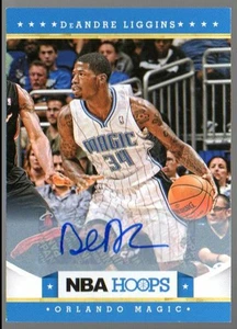 Autógrafos de aros 2012-13 #266 DeAndre Liggins - casi nuevo-como nuevo - Imagen 1 de 1