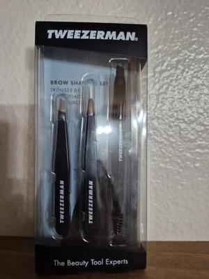 Tweezerman Brow Shaping Set NIB Slant Point Eyebrow Shaper Amazing Deal 💥 - Image 1 of 4