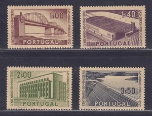 Portugal Scott 757-760 MNH 1952 Ministry of Public Works Complete Set SCV $34.00 - Picture 1 of 2
