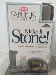 N.O.S. KRYLON FABULOUS FINISHES 8214 BROWNSTONE  SPRAY PAINT 2-EASY STEPS - Picture 1 of 6
