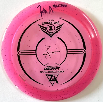 Discraft Z Metallic Scorch - Team Ledgestone Zach Arlinghaus SIGNED New - Image 1 of 4