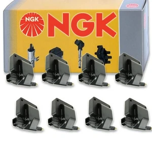 8 pc NGK 48633 U1085 Ignition Coils for UF198T UF198 UF-198 IC410SB IC410 hw - Picture 1 of 5