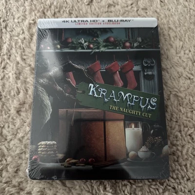 krampus the naughty cut 4k ultra hd blu ray steelbook Foto 1 de 2