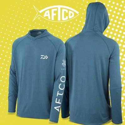 Camisa con Capucha de Pesca 2025 Daiwa Tatula x Aftco Samurai HD Talla GRANDE ¡Nueva!! Foto 1 de 4