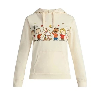 Sudadera con capucha Peanuts Gang Snoopy And Friends Fall Leaves para mujer pequeña 4-6 Foto 1 de 4