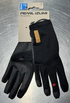 Pearl Izumi Thermal Full Finger Winter Bike Cycling Gloves - Black - SMALL - Image 1 of 4