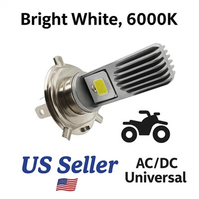 🌟Bombilla LED Hi/Lo Ultra 12V para Polaris Xplorer 4x4 diésel 1999-2001 ATV ⬆️Brillante Foto 1 de 4