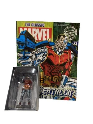 Figura clásica de Marvel Eaglemoss 1:16 con libro: Deathlok #83 Foto 1 de 4