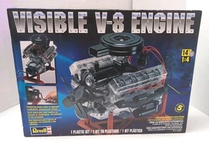 Kit maquette moteur V-8 visible Revell, échelle 1:4 - Photo 1/5
