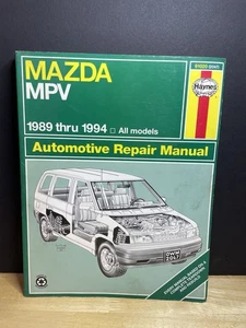 Mazda MPV 1989-1994 All Models Automative Repair Manual Haynes 61020 (2047) - Picture 1 of 7