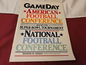 15.01.1983, Redskins vs Vikings GAMEDAY Football Programm TOP ZUSTAND! - Bild 1 von 3