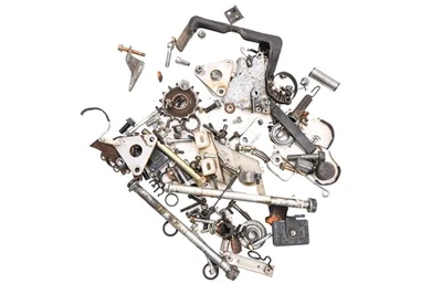 04 Juego de tuercas y pernos de herrajes Kawasaki KLR250 Foto 1 de 3