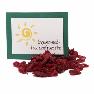 getrocknet Cranberries 2kg, ungeschwefelt mit Ananassaft gesüßt - Bild 1 von 1