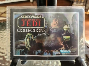 1983 KENNER Star Wars RoTJ COLLECTIONS Manual / Pam. TERRIFIC JABBA Specimen 8) - Picture 1 of 3