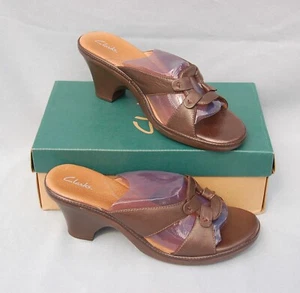 Sandalias de cuña Clarks Kirin para mujer ~ talla 11M ~ #89038 ~ cuña de 3 1/2" - Imagen 1 de 6