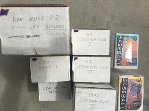 1990s Baseball Set Lot (donruss, Leaf, Stadium Club) - Picture 1 of 1