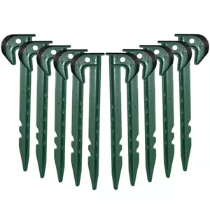 Zeltstifte Bodenabdeckung Befestigung Anker Kerl Seil Outdoor Camping Festival Wandern - Bild 1 von 5