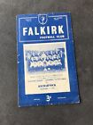 Falkirk v Kilmarnock  7th Dec 1957 Scottish League Div 1