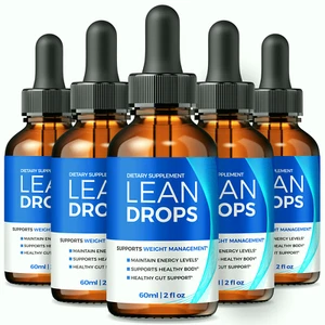 (5 Pack) Lean Drops for Weight Loss, Advanced LeanDrops Fat-Burning Formula - Picture 1 of 8