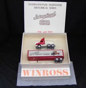 Winross International Historical Series #2 1916 F Snoop Nose on 1993 9200 Eagle - Picture 1 of 8